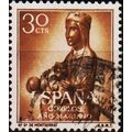 Spain. 1954 30c S.G.1198 Used