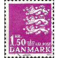 DENMARK, Triple lion passant, violet 1962, 1.50...