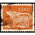 Ireland 1971 Dog Stylised 3p Used Stamp