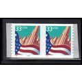 3281 33c U.S. Flag Over City Fine MNH CNP Left ...