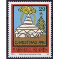Marshall Islands 588 MNH Christmas Architecture...