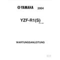 YAMAHA YZF-R1 WARTUNGSANLEITUNG MOTORRAD 494 SE...