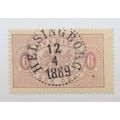 Sweden Stamp Scott #O16, Used, Helsingborg 1884...