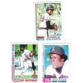 Three 1982 Topps Rod Carew baseball cards 500 5...