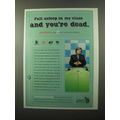 2000 Liberty Mutual Ad - Asleep In My Class You're Dead