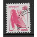URUGUAY 1976 LOCAL MOTIVES 15c RED NATIONAL FLO...