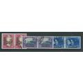 swaziland stamps sg39 sg 39 used pairs one vert...