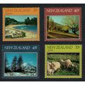 New Zealand Sheep Mountains Scenes 4v 1982 MNH ...