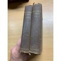 RARE* 1860 "POEMS OF ALFRED TENNYSON" VOLS 1 & ...