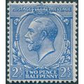 Great Britain 1912 2½d blue SG372 unused