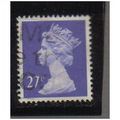 1990 GB 27P VIOLET F/U SG X974