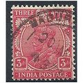 India 1932 SG237 3 Annas Carmine Fine Used.