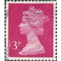 GB, Queen Elizabeth Machin, pink 1980, 3p