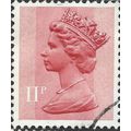 GB, Queen Elizabeth Machin, pink 1977, 11p