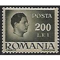 Mi 955 y: 200 L. olive-green Definitive Stamp: ...