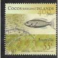 CKI 2009 55c 'DARWINS NOTEBOOK' FINE USED (EBID...
