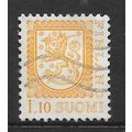 FINLAND 1975 NATIONAL ARMS 1M.10 YELLOW SG 873 ...