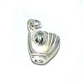 Sterling Silver BaseBall Glove and Ball Charm P...