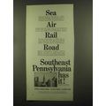 1965 Philadelphia Electric Company Ad - Sea Air Rail