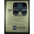 1975 Harris SLASH 4VMS Computer System Ad