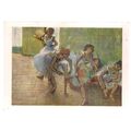 DANSEUSES SUR UNE BANQUETTE by Edgar Degas unus...