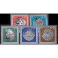GERMANY DDR [1986] MiNr 3040-44 ( **/mnh ) Münzen