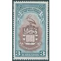 Barbados 1951 3c brown & blue-green SG 283 unused