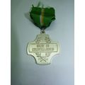 Vintage Belgian Medal ACV Hulde En Erkentelijkh...