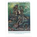 Wonderful Undersea World, Book Illustration (Pr...