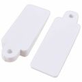 SASH WINDOW LIFT 2x Wedge White Rubber Jammer W...