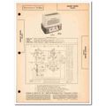 knight model 93-017 3-tube 7watt audio amplifie...