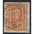 Mi 393: 1500 Kr. orange Definitive Stamp: Hamme...