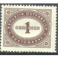 Austria 1947 - 1k brown Postage Due - unused