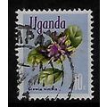 UGANDA 1969 FLOWES 10c GREWIA SIMILIS SG 132 FI...