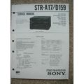 Sony STR-A17 / D159 Service manual