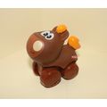 2009 Hasbro Playskool Brown Horse on Wheels