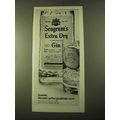 1970 Seagram's Extra Dry Gin Ad - Cucumber Secret