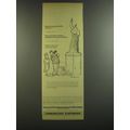 1964 American Express Ad - cartoon by Russell B...