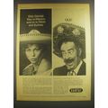 1965 Qantas Airlines Ad - Only Qantas flies to Mexico and on to Tahiti