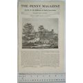 1836 The Penny Magazine No. 276 Syracuse, coins...