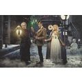 Dr Who A Christmas Carol Antique Clock BBC TV P...