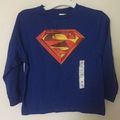 New DC Superman Boys XS 4-5 T-Shirt