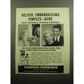 1949 Campho-Phenique Antiseptic Ad - Relieve em...