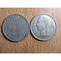 Belgium 1950 5 Franc Belgique (French Text) Coin