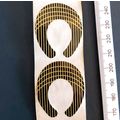 Nail Forms Nail Art Sticker horse shoe Adhesive...