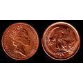 Australia One Cent 1985 Used Coin Possum Queen ...