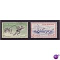 NEW ZEALAND 1957 HEALTH STAMPS SET 2 VALS FINE ...