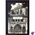 Buckinghamshire HUGHENDEN Church 2-View Postcar...