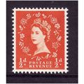GREAT BRITAIN 1955 SG540 QEII ED CROWNS 1/2d OR...