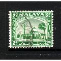 MALAYSIA / SELANGOR 1935 SG 69 2c GREEN FINE USED